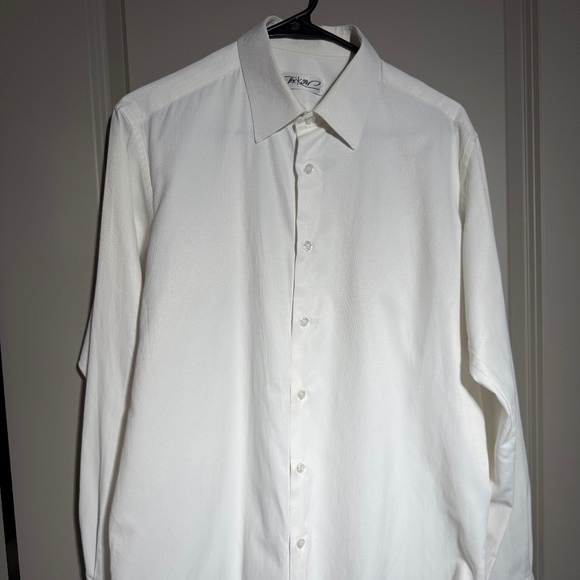 ⭐️ Classic White Dress Shirt – Jackson Brand – Size L - Picture 1 of 3